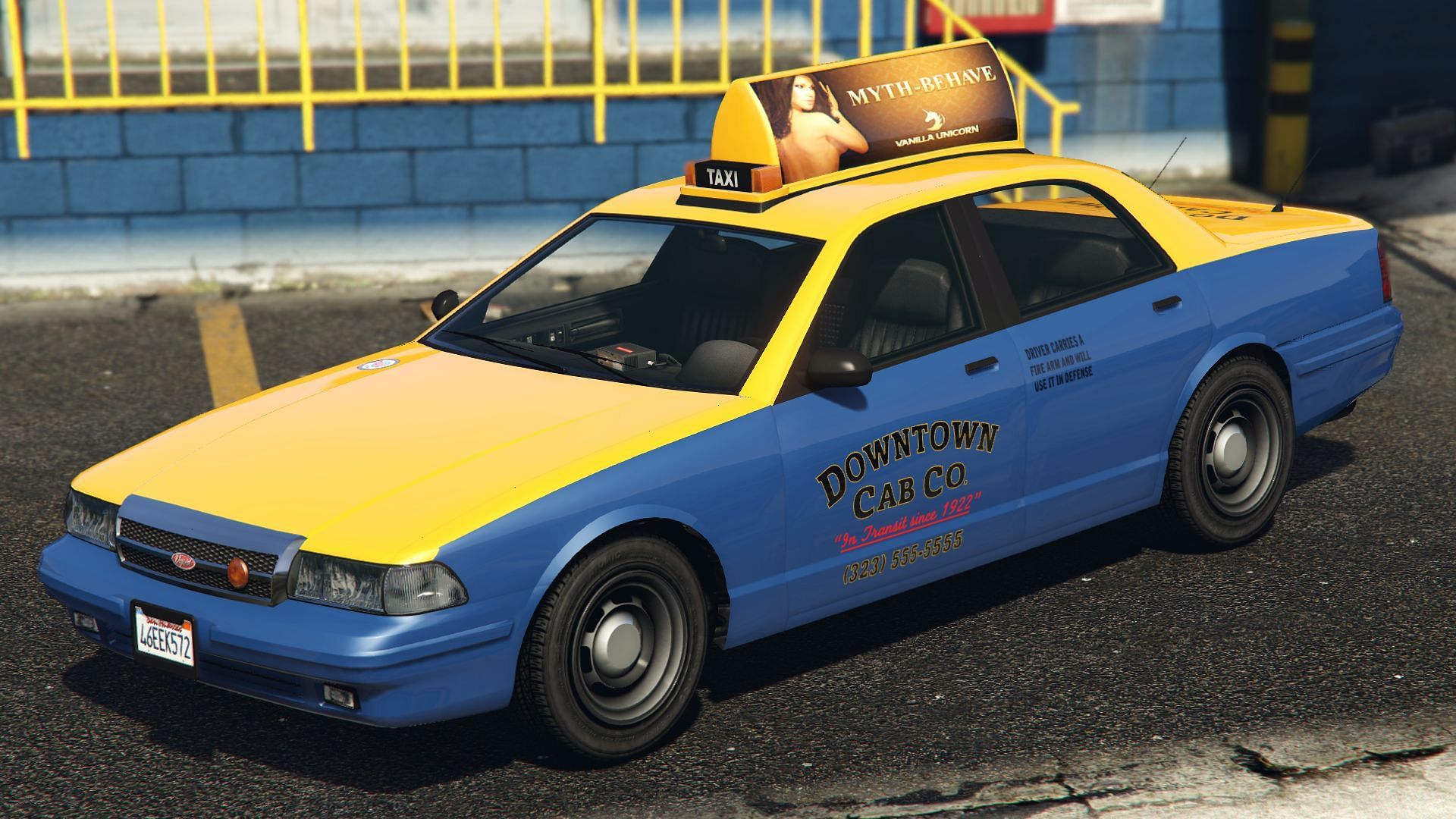 Taxi can be bought for a discounted price in GTA Online (Image via GTA Wiki)