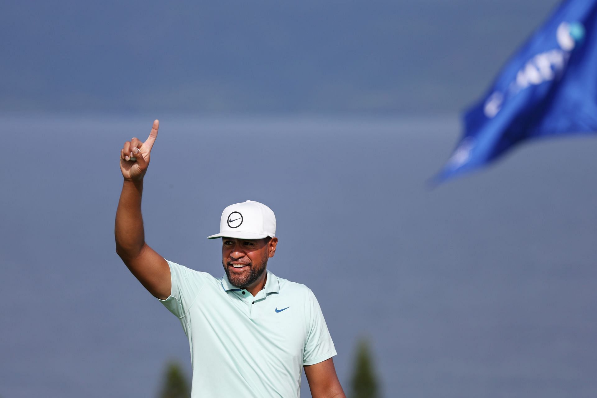 Tony Finau at the Sentry Tournament of Champions