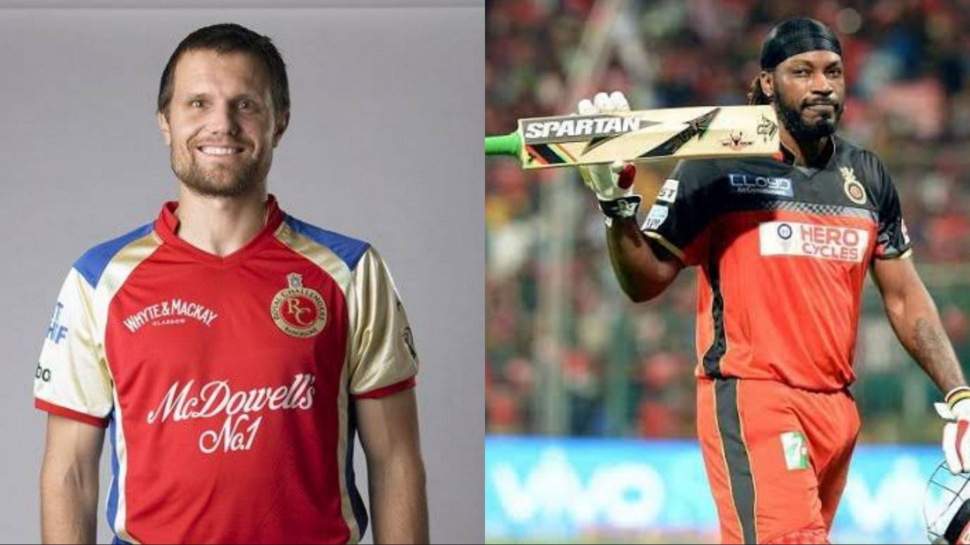 RCB signed Chris Gayle as a replacement for Dirk Nannes 