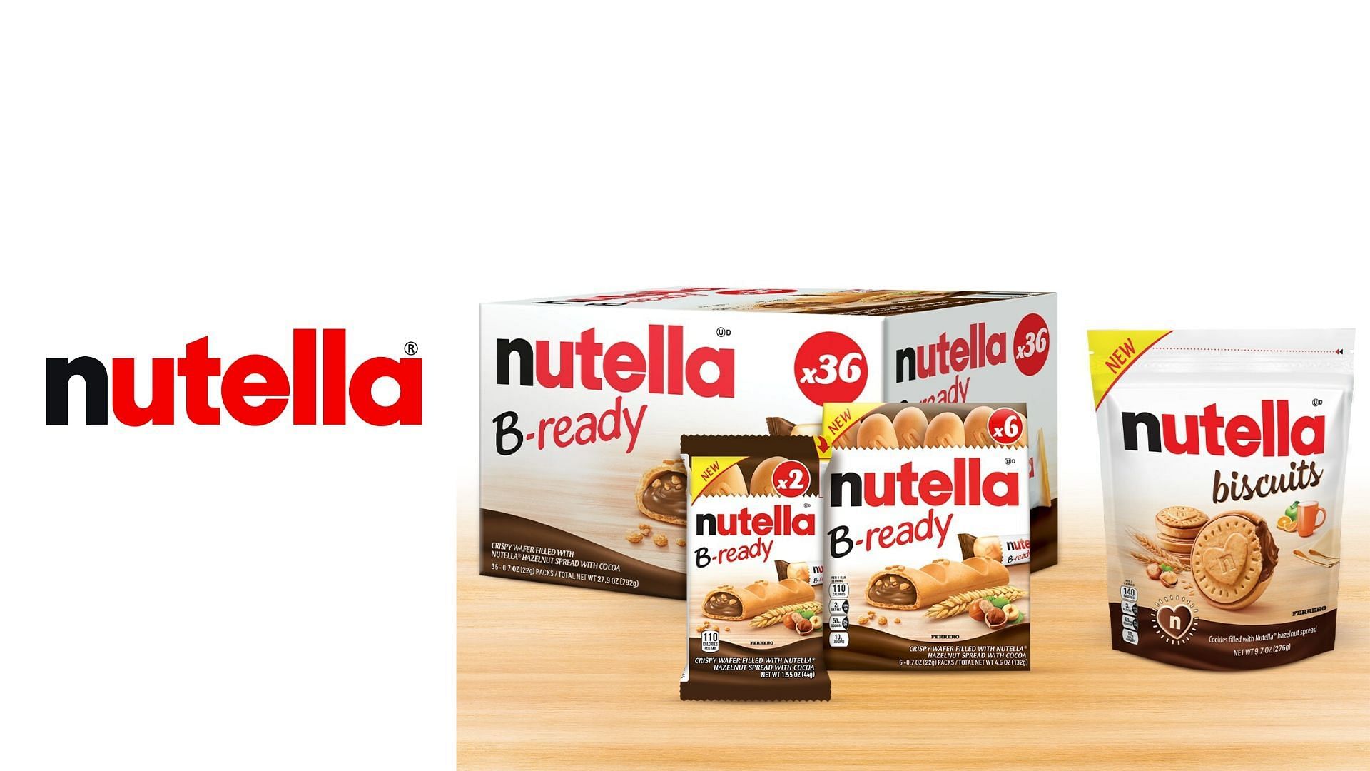The two new Nutella &amp; Go! offerings will be available at a starting price of $1.89 and $4.79 (Image via Nutella)