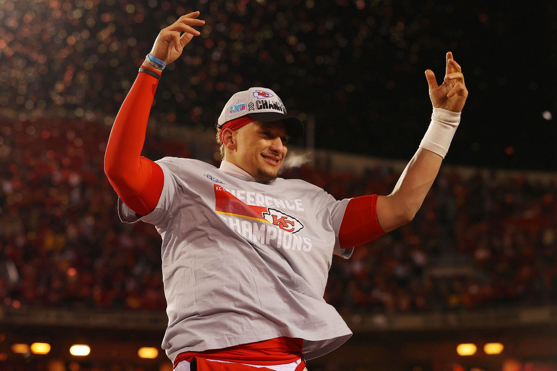 Patrick Mahomes at AFC Championship - Cincinnati Bengals v Kansas City Chiefs