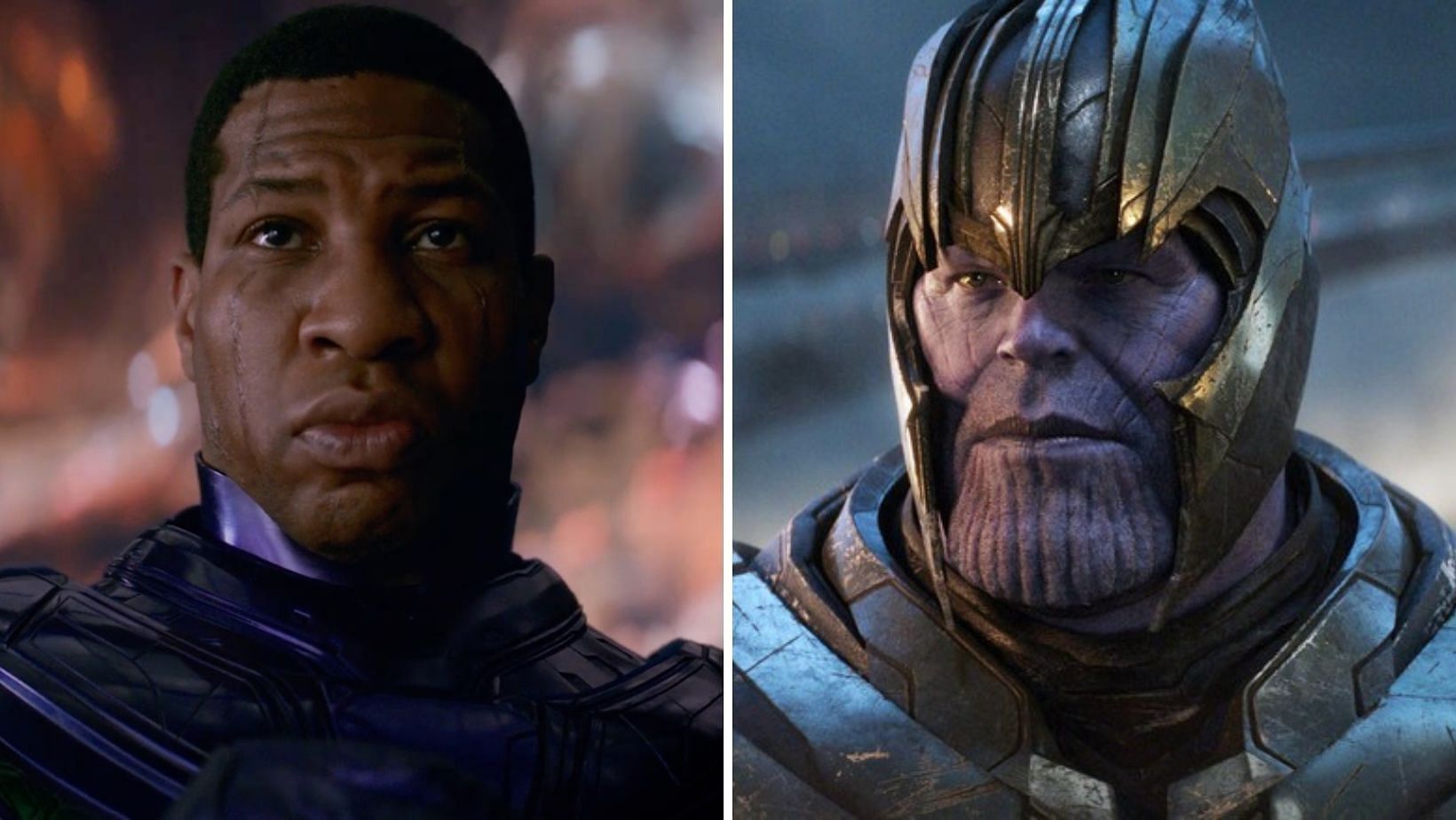 What drives Kang vs. what drives Thanos (Image via Sportskeeda)