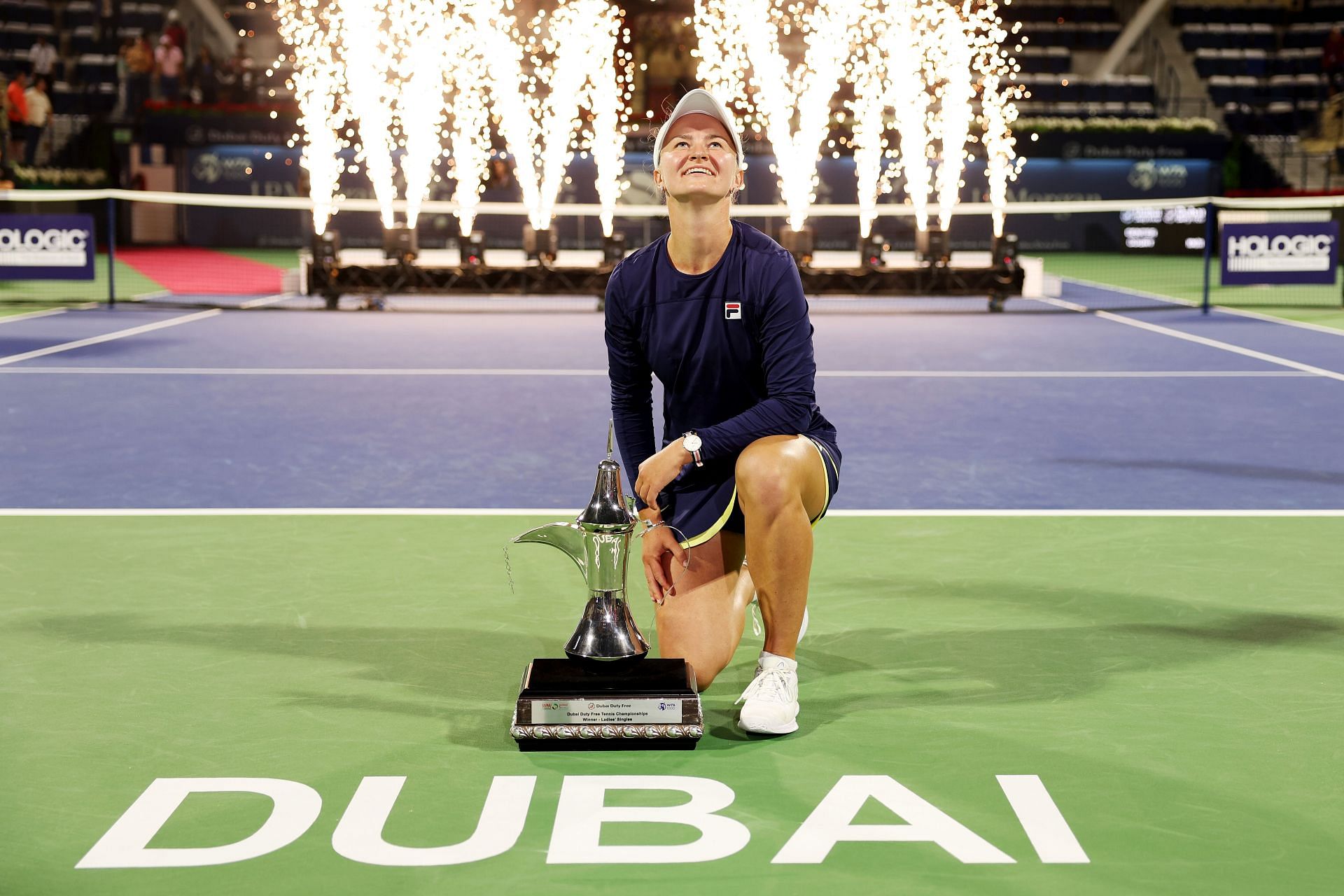 Barbora Krejcikova scores stunning win over Iga Swiatek to triumph in Dubai