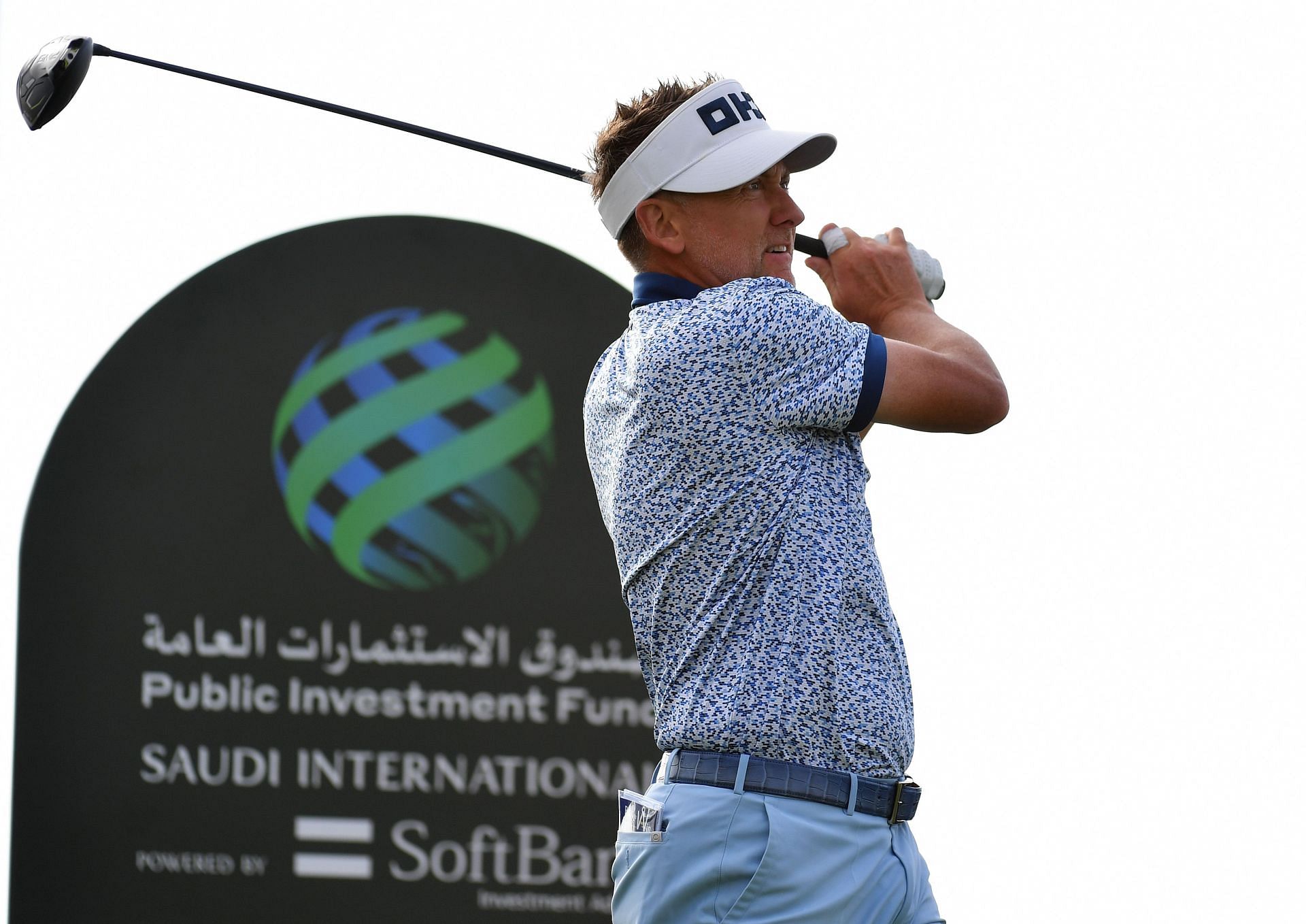 Ian Poulter at the PIF Saudi International for LIV Golf