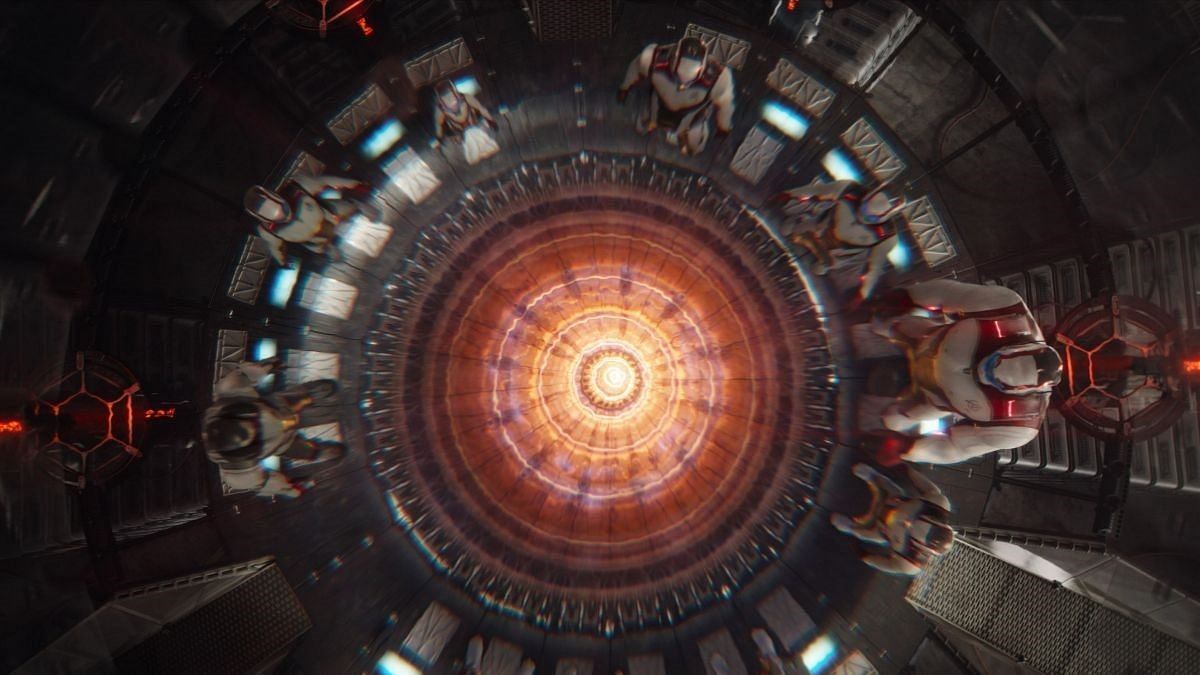 Is the Quantum tunnel time machine still around? (Image via Marvel Studios)