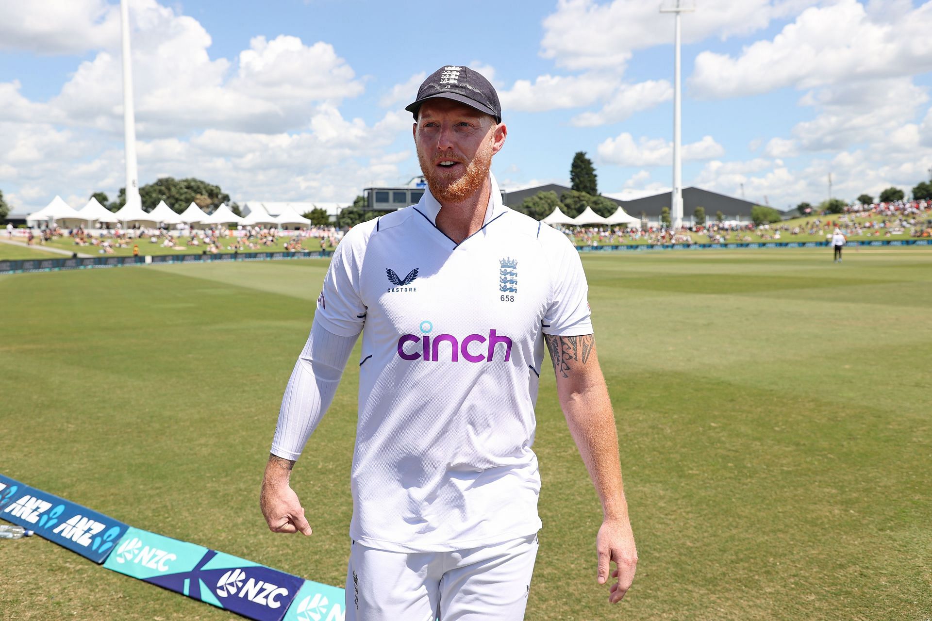 New Zealand v England - 1st Test: Day 4