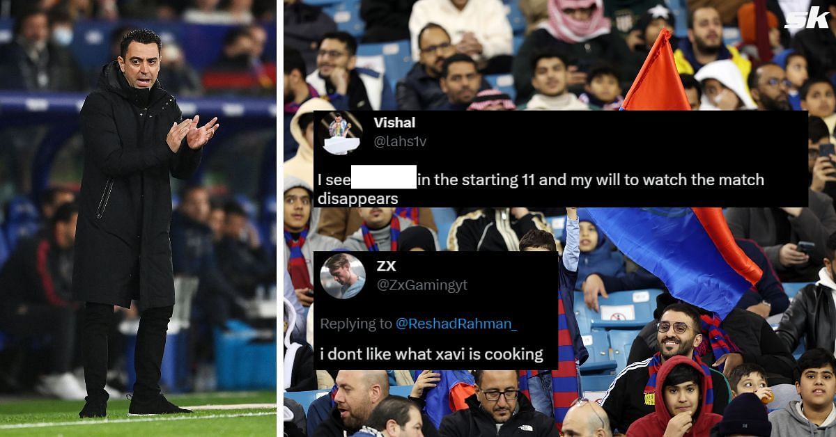 Barcelona fans are unhappy with midfielder