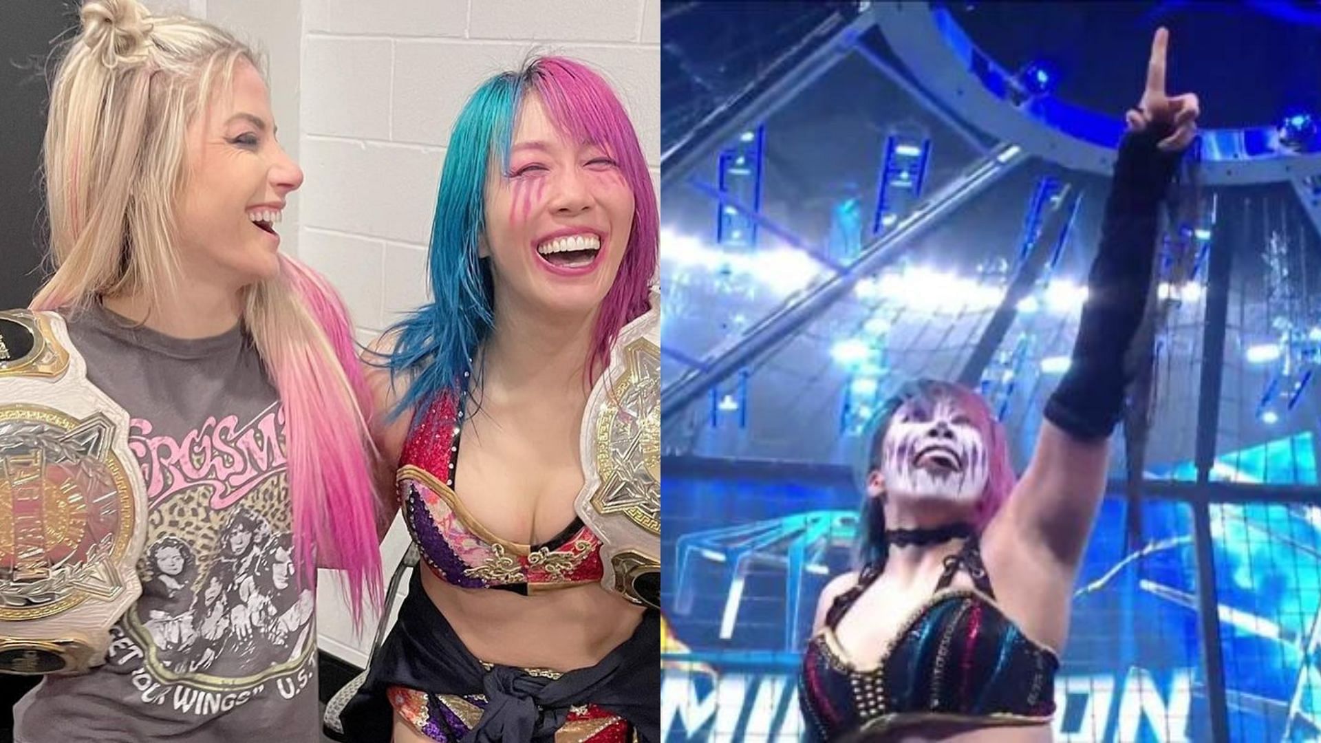 Asuka and Alexa Bliss are former WWE Women
