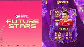 FIFA 23 leak hints at Jamal Musiala Future Stars Team 2 card coming to Ultimate Team