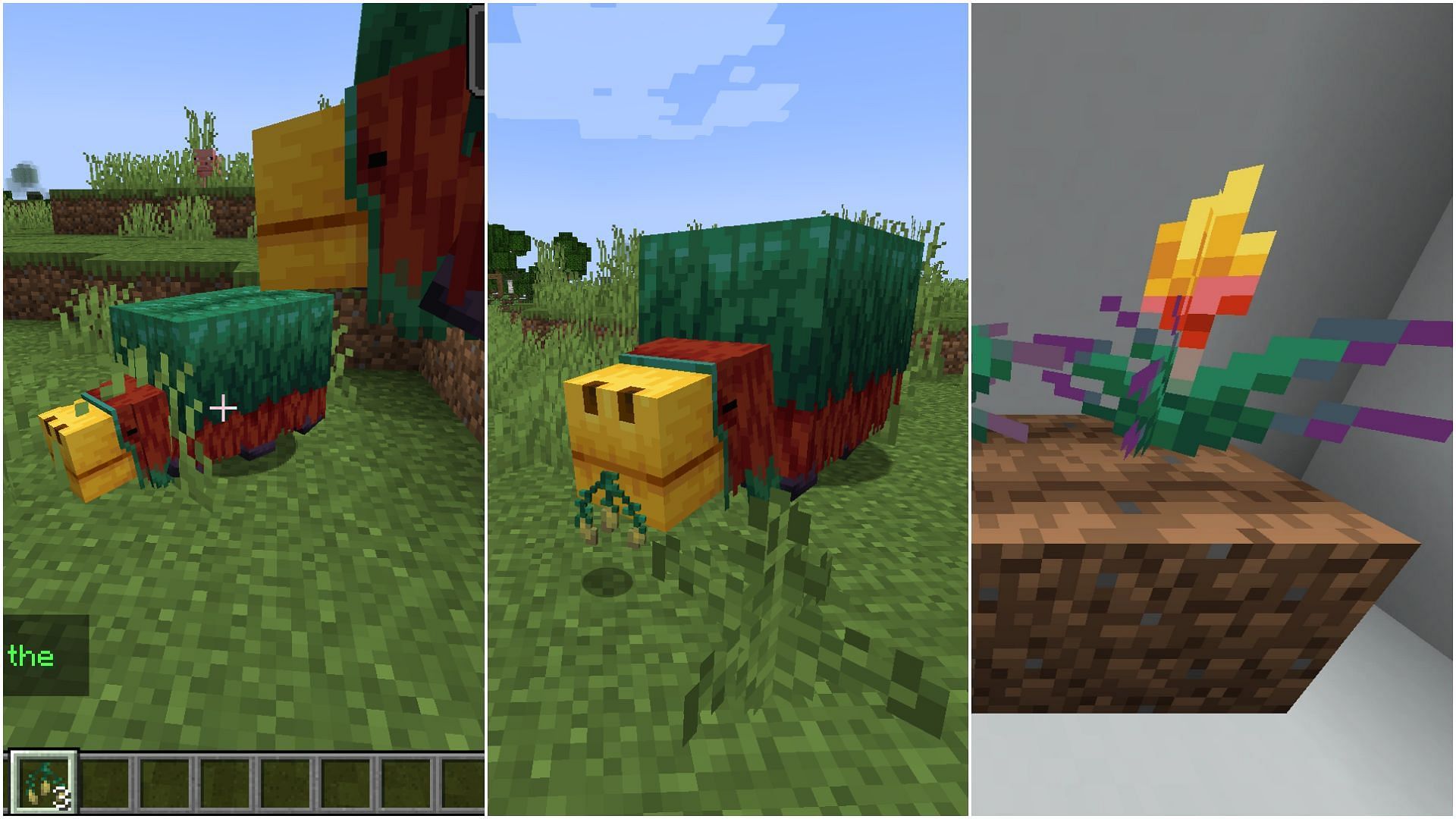 Sniffer is a brand new mob that will be added with Minecraft 1.20 update (Image via Sportskeeda)