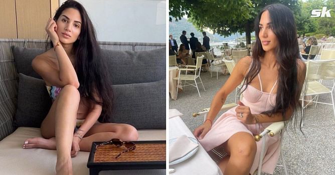 Who is Marrion Valette? Meet wife of ex-PSG star who regularly shows off her tennis skills to over 100,000 followers on Instagram
