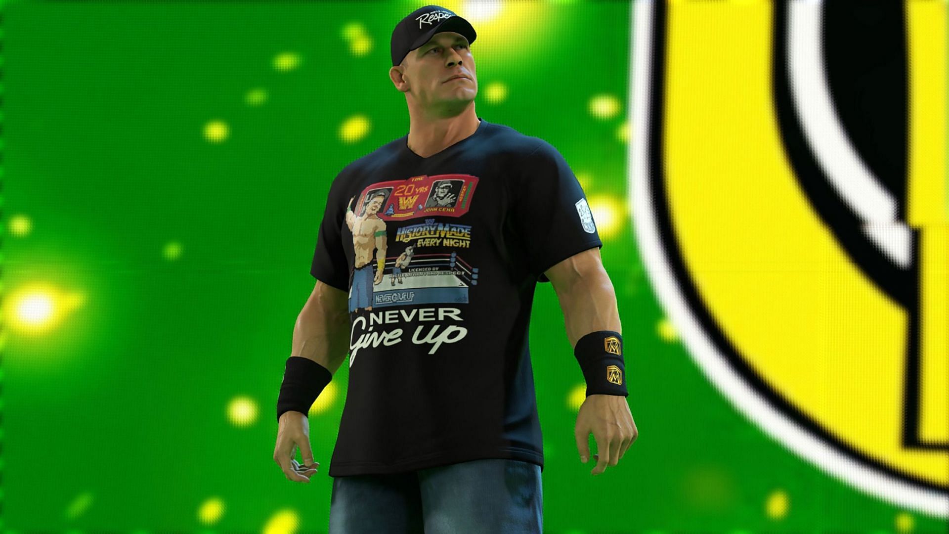 john cena wallpaper 2022 yellow shirt