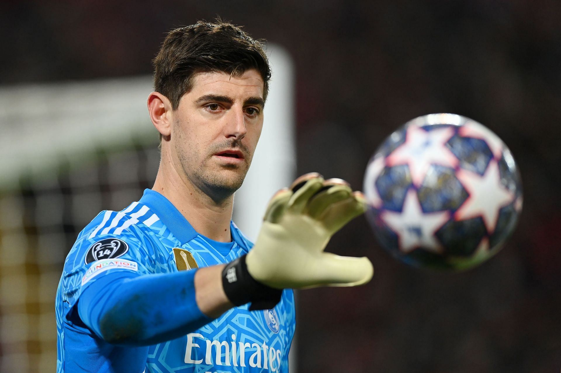 Thibaut Courtois is preparing to face Atletico Madrid.
