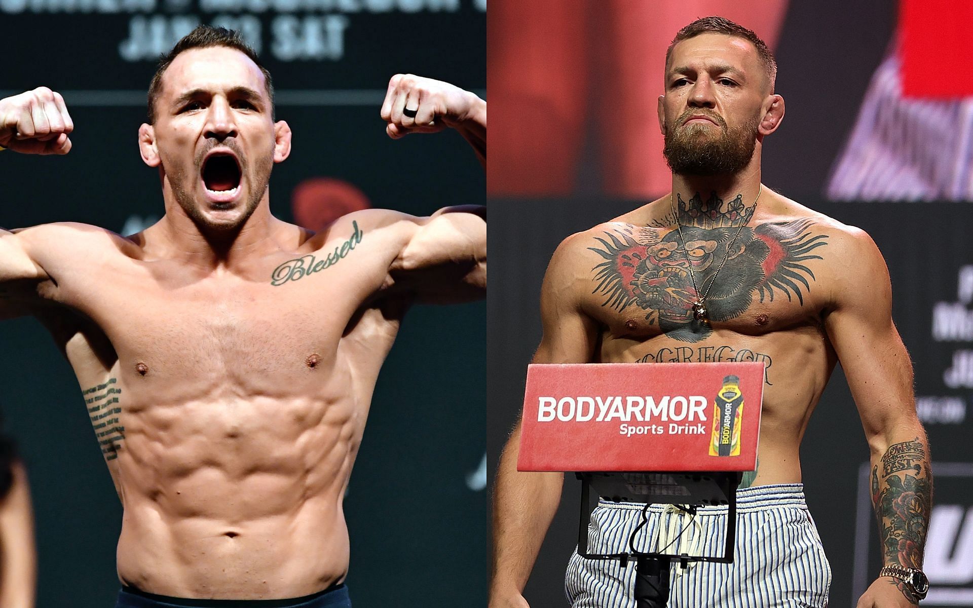 Michael Chandler (left) and Conor Mcgregor (right) [Image Credits: Getty Images]