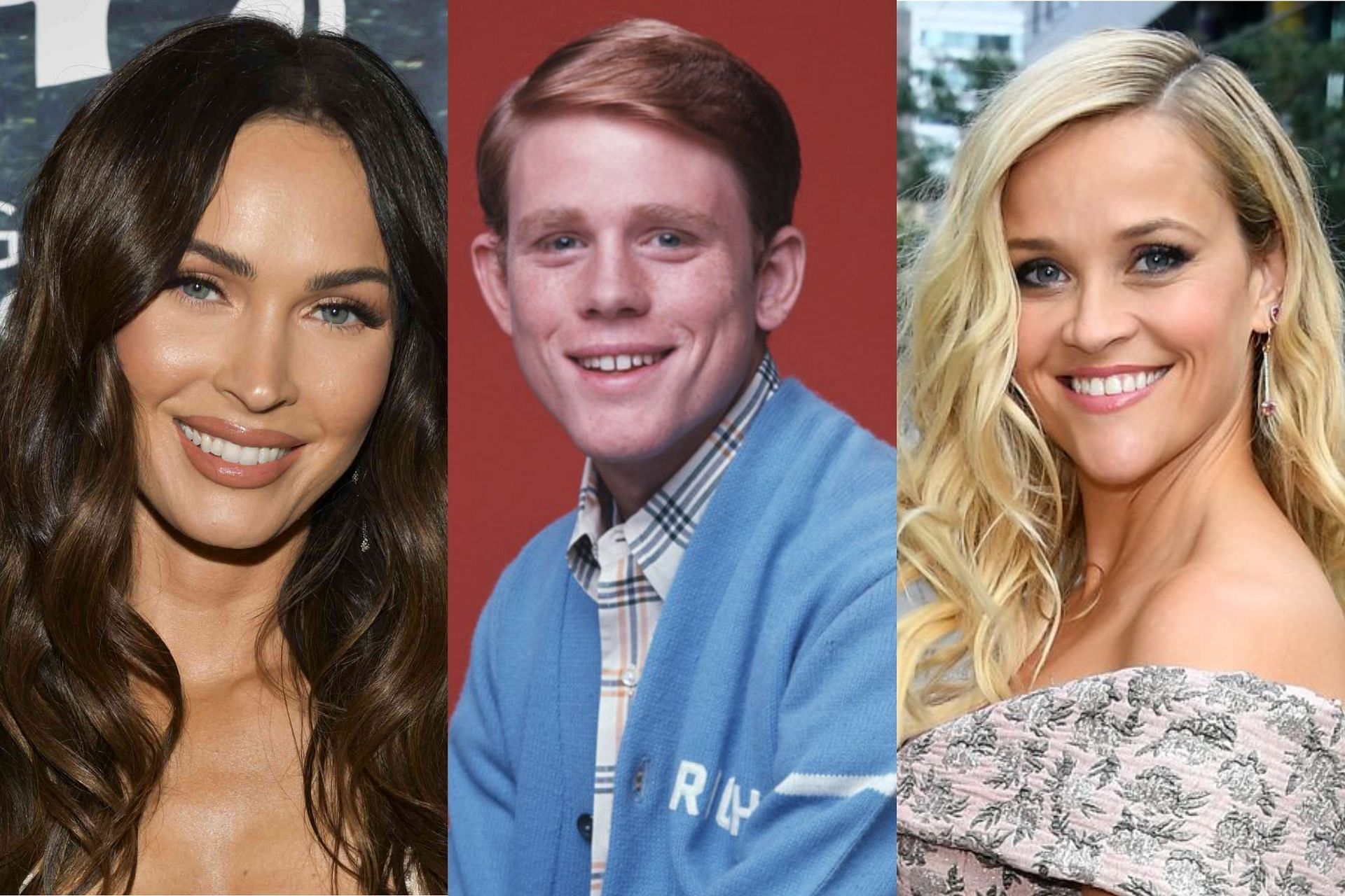 Megan Fox, Ron Howard as Richie Cunningham in Happy Days and Reese Witherspoon (Images via Getty/IMDB)
