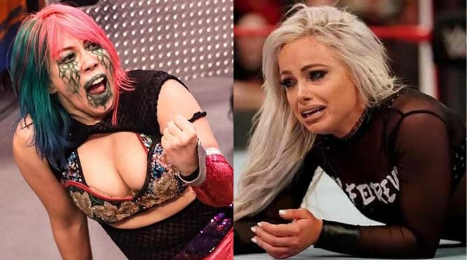 Asuka takes a dig at Liv Morgan and other female WWE Superstars ahead of Elimination Chamber