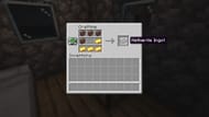 Crafting recipe of netherite ingot (Image via Mojang)