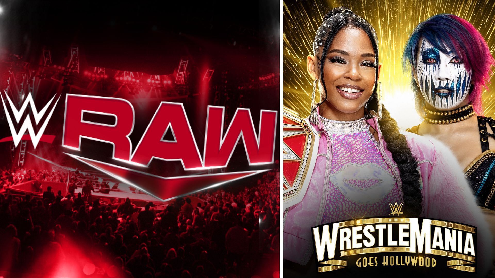 WWE RAW Superstars Bianca Belair and Asuka