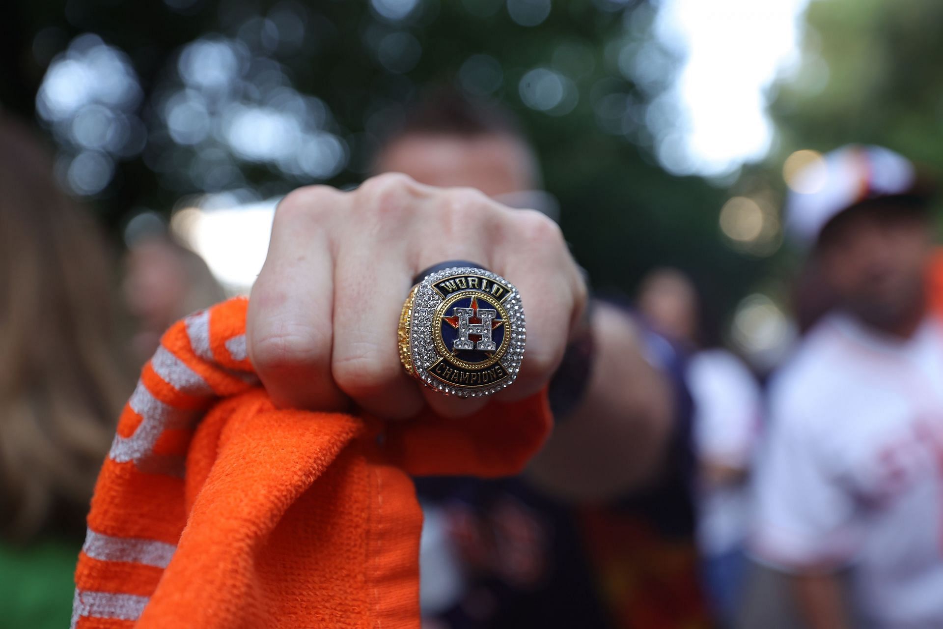 How much are the Houston Astros' championship rings worth?