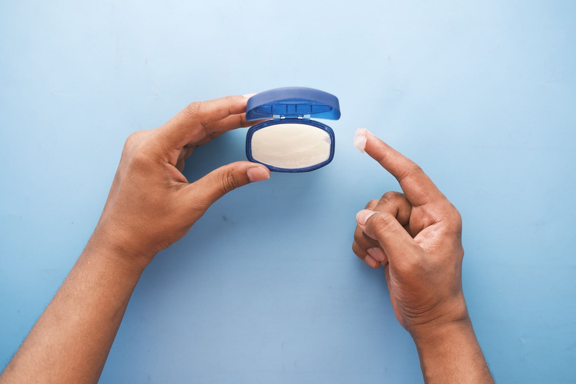 Is Vaseline good for your face? It is very effective as a lip moisturizer. (Image via Unsplash/Towfiqu Barbhuiya)