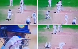 [WATCH] Rohit Sharma puts in a desperate dive to reach his crease after horrible mix-up with Virat Kohli