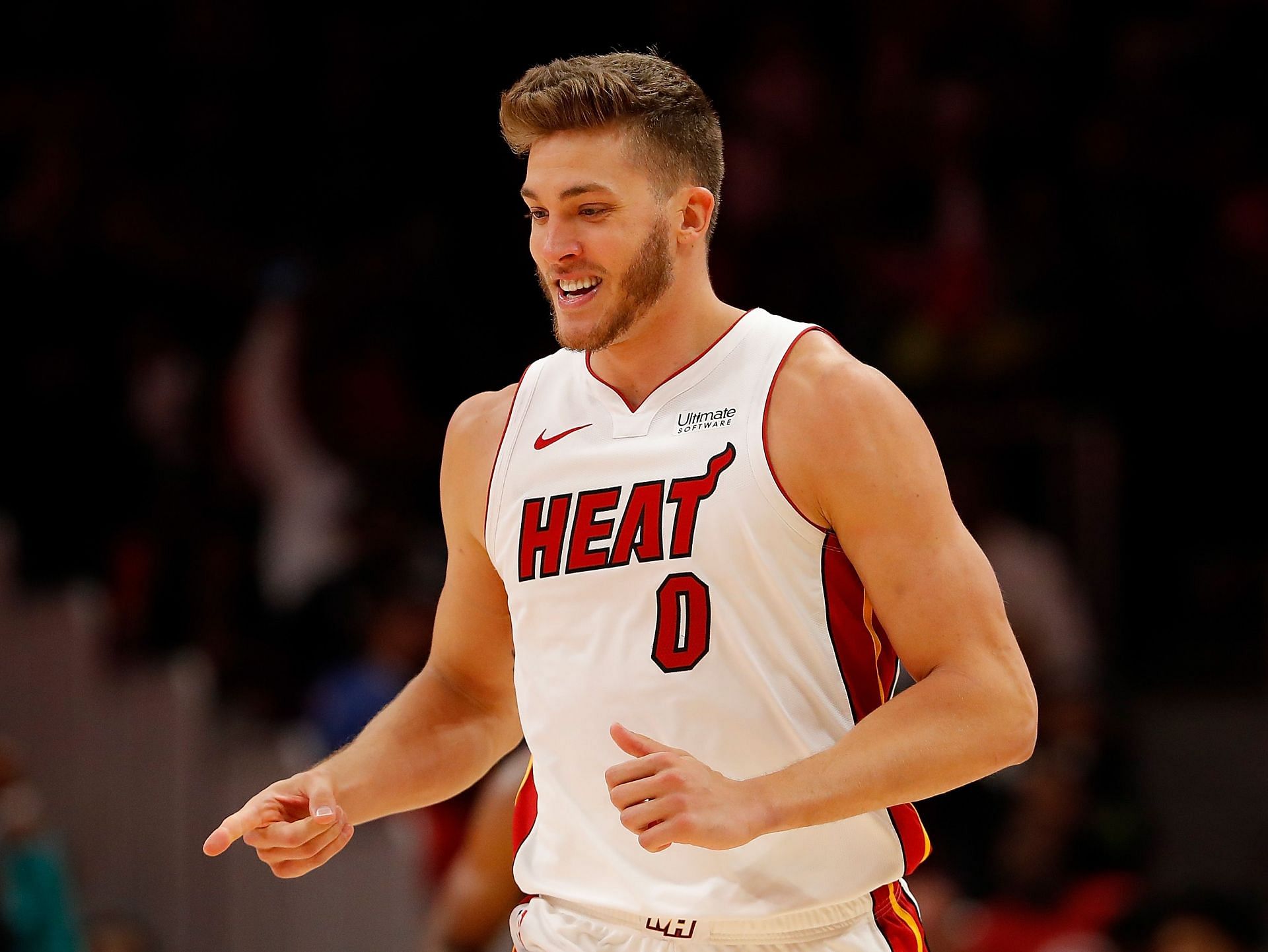 Meyers Leonard with the Miami Heat