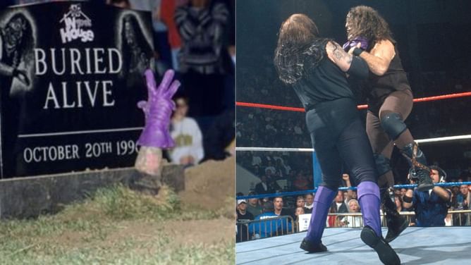 "I had to sleep with the lights on for a while" – Mick Foley and The Undertaker on WWE fans' reaction to Buried Alive match
