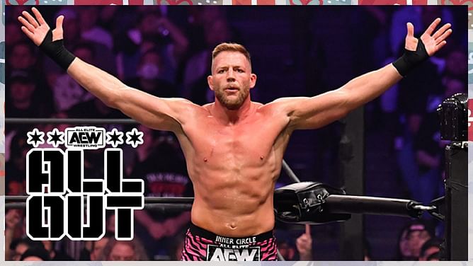 "One person in that party was viewing things so negatively" - Jake Hager on the AEW All Out media scrum