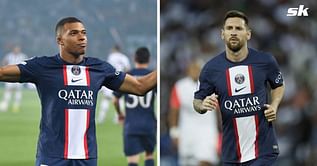 PSG receive massive boost as Lionel Messi and Kylian Mbappe spotted in training ahead of Champions League game against Bayern Munich