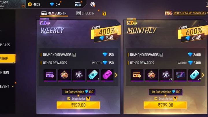 Best ways to get diamonds in Free Fire OB38 version