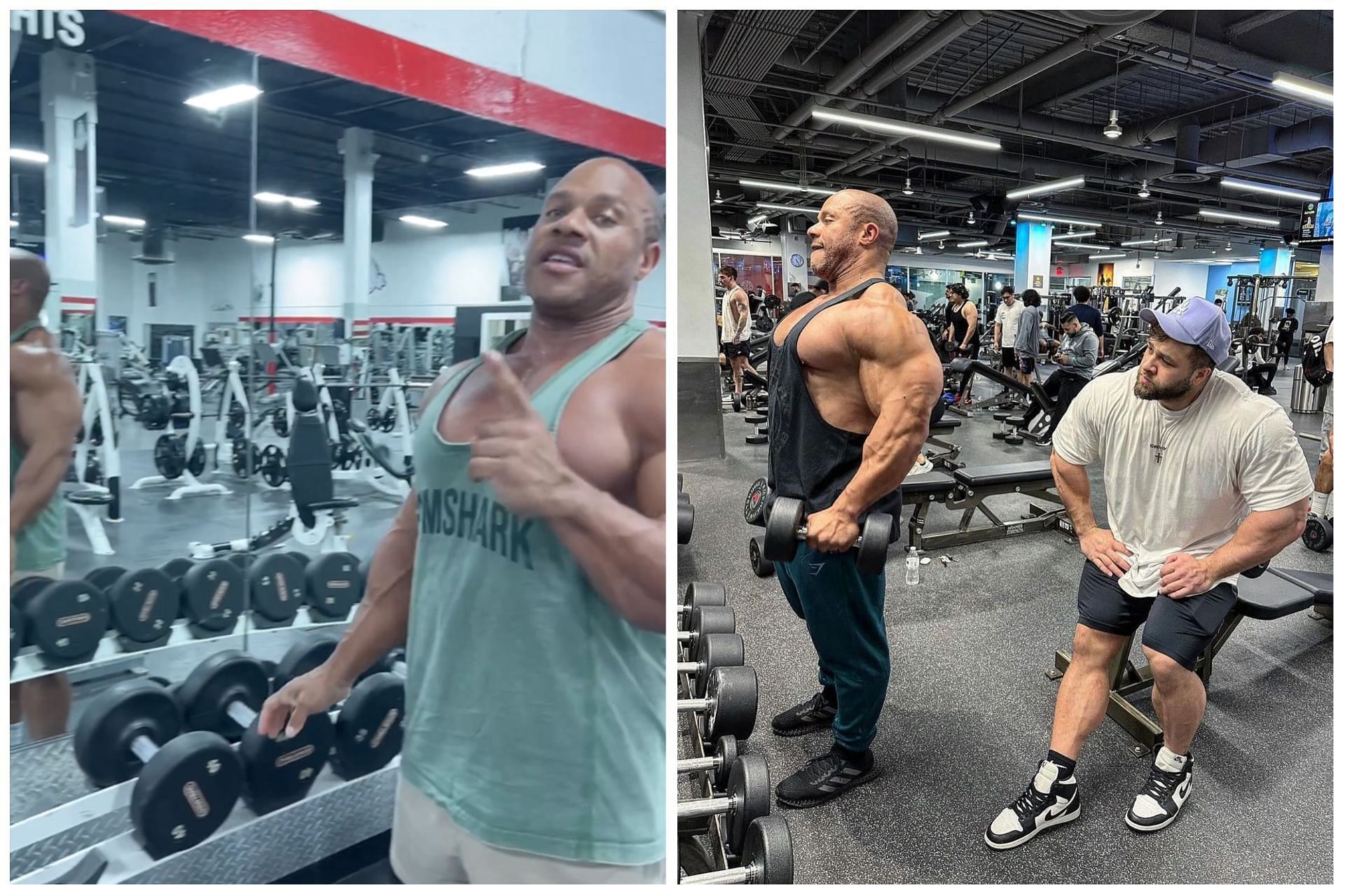 Phil heath back online workout