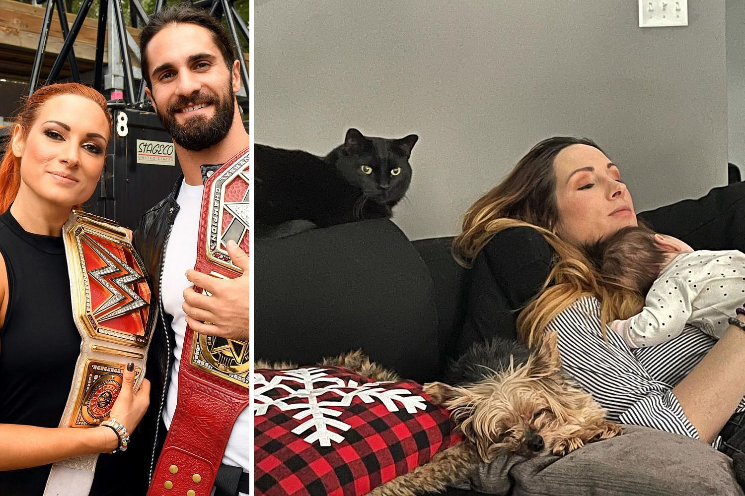 Seth Rollins and Becky Lynch have a beautiful daughter
