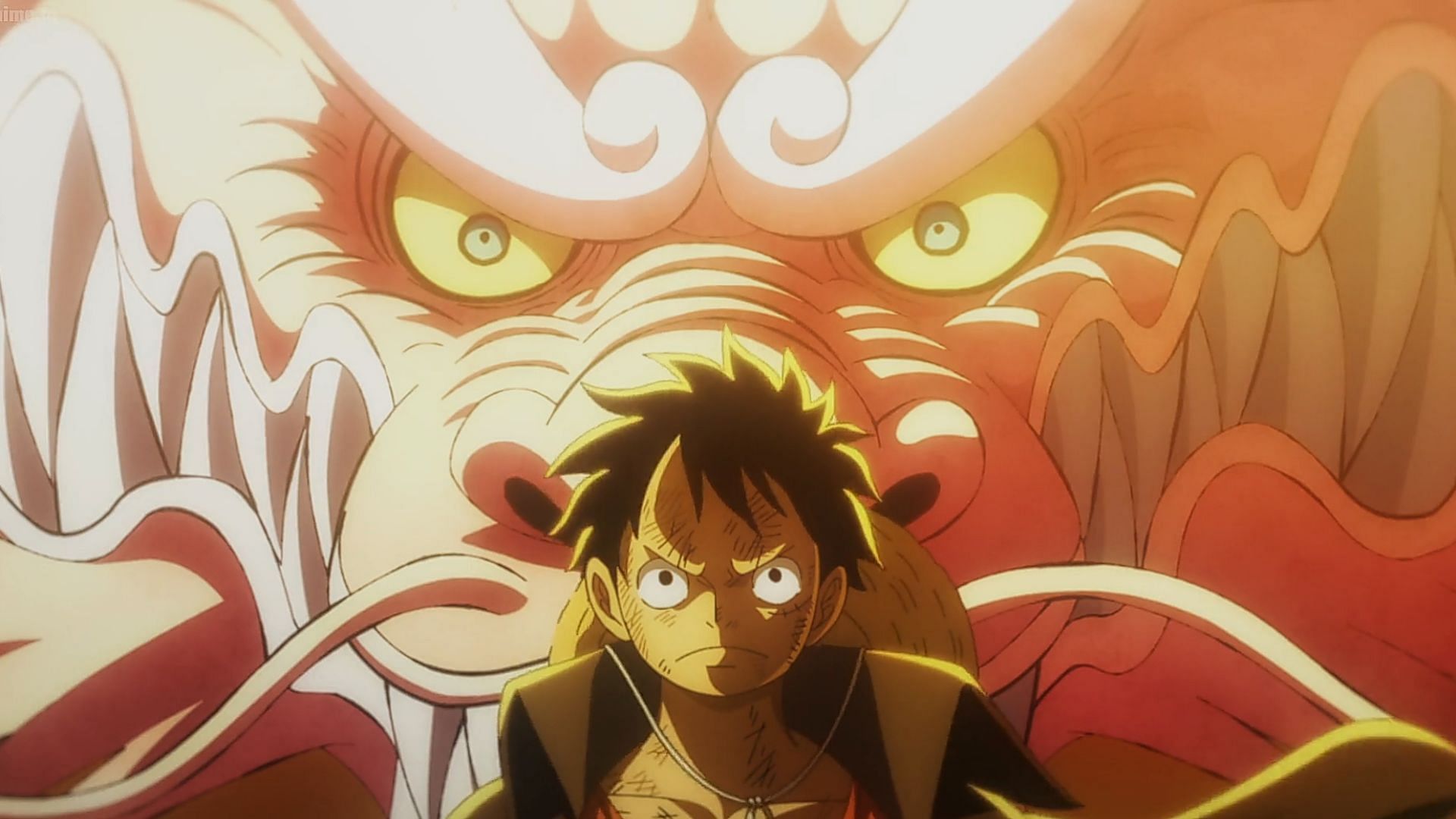 One Piece episode 1051 The Legend Returns! Luffy's Fist Roars in