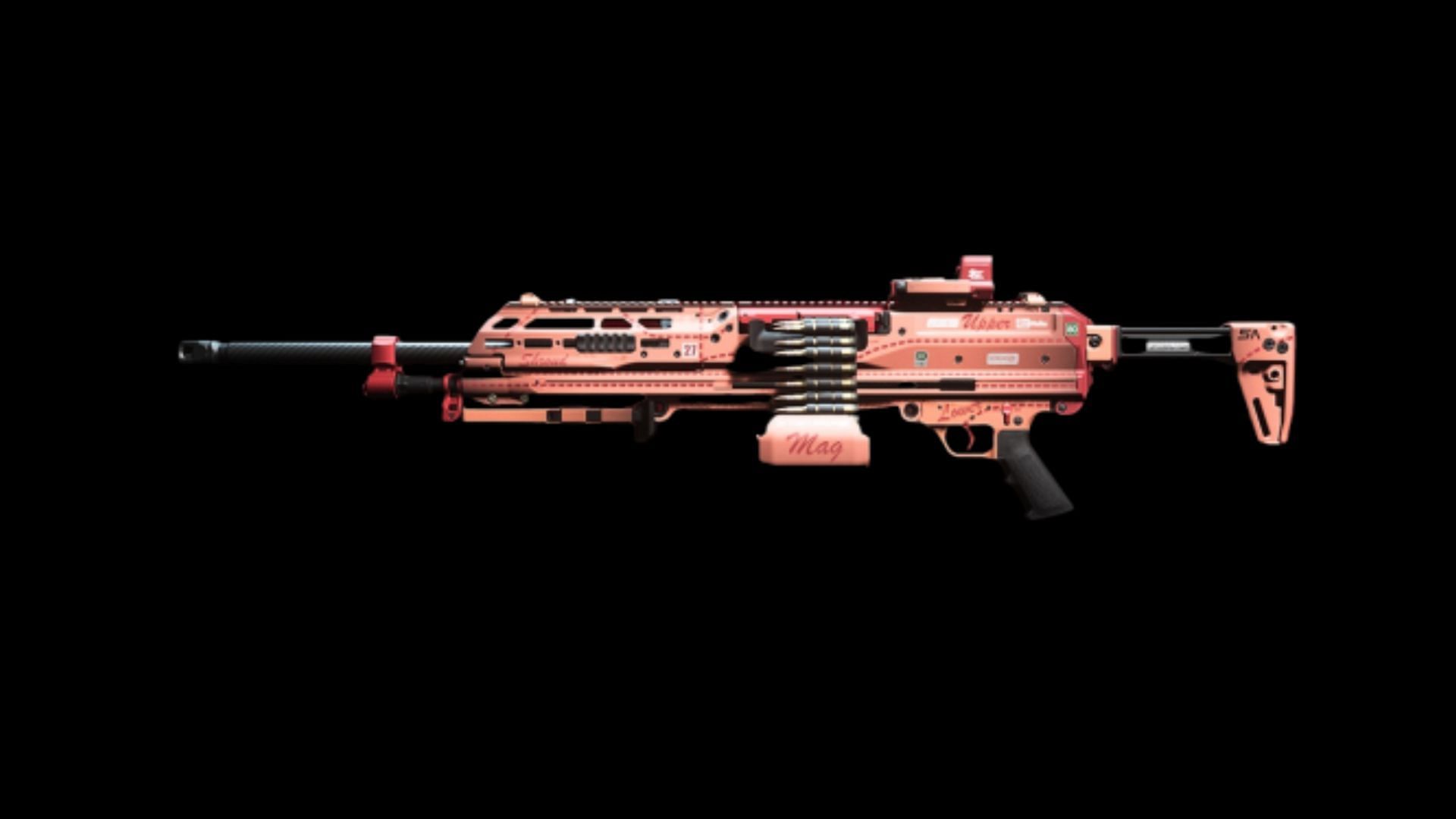 The RAAL MG light machine gun in Warzone 2 (Image via Activision)