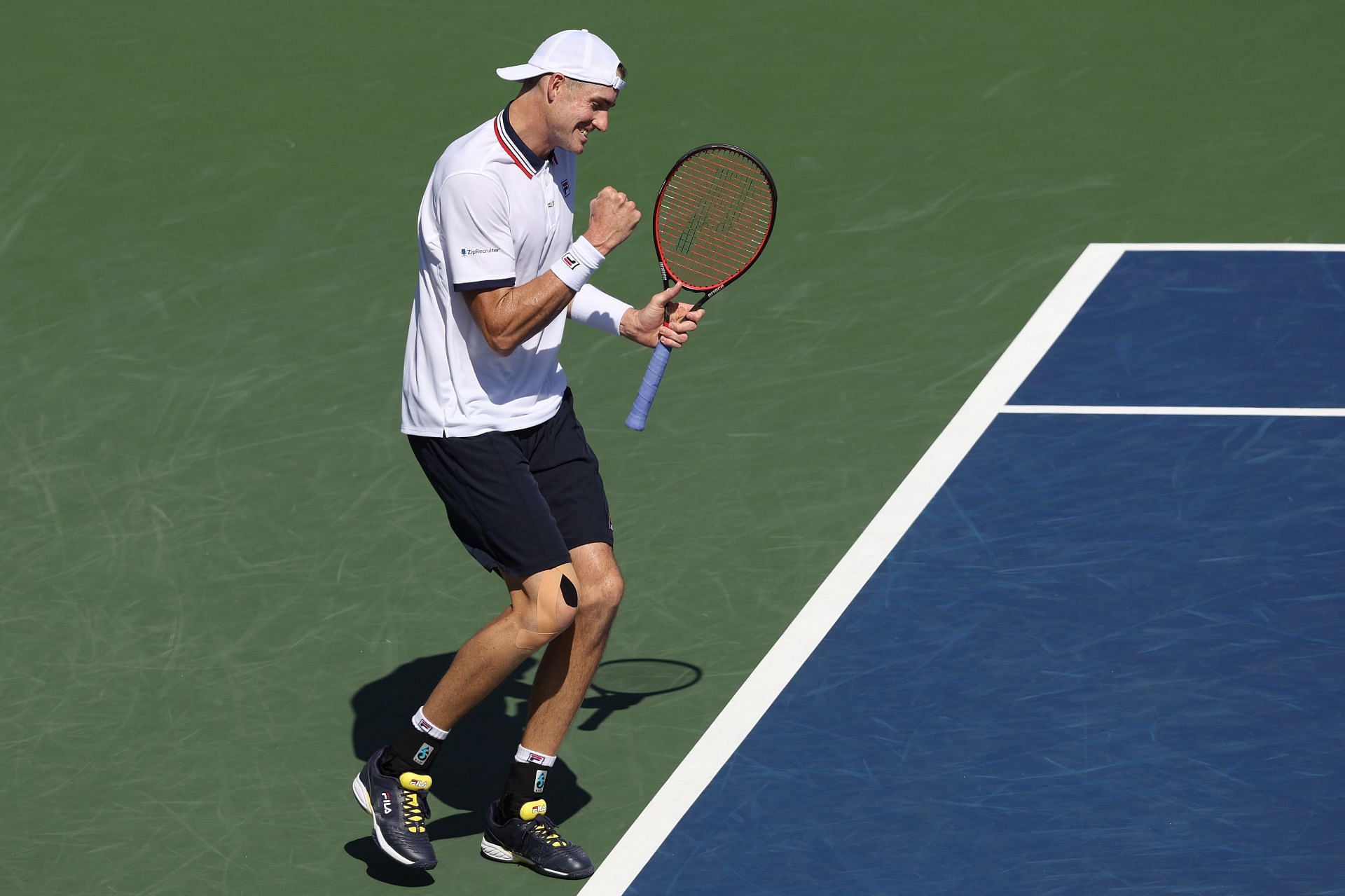 John Isner at the 2022 US Open.