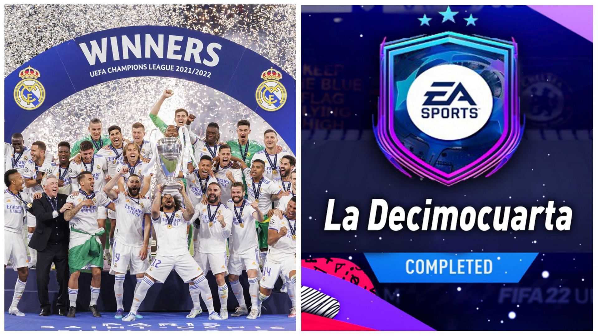 FIFA 23 La Decimocuarta SBC is now live in Ultimate Team (Image via Real Madrid CF and EA Sports)
