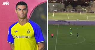 Cristiano Ronaldo Jr. follows in his father's footsteps and scores sensational weak-foot goal at Saudi Arabia's elite academy (WATCH)