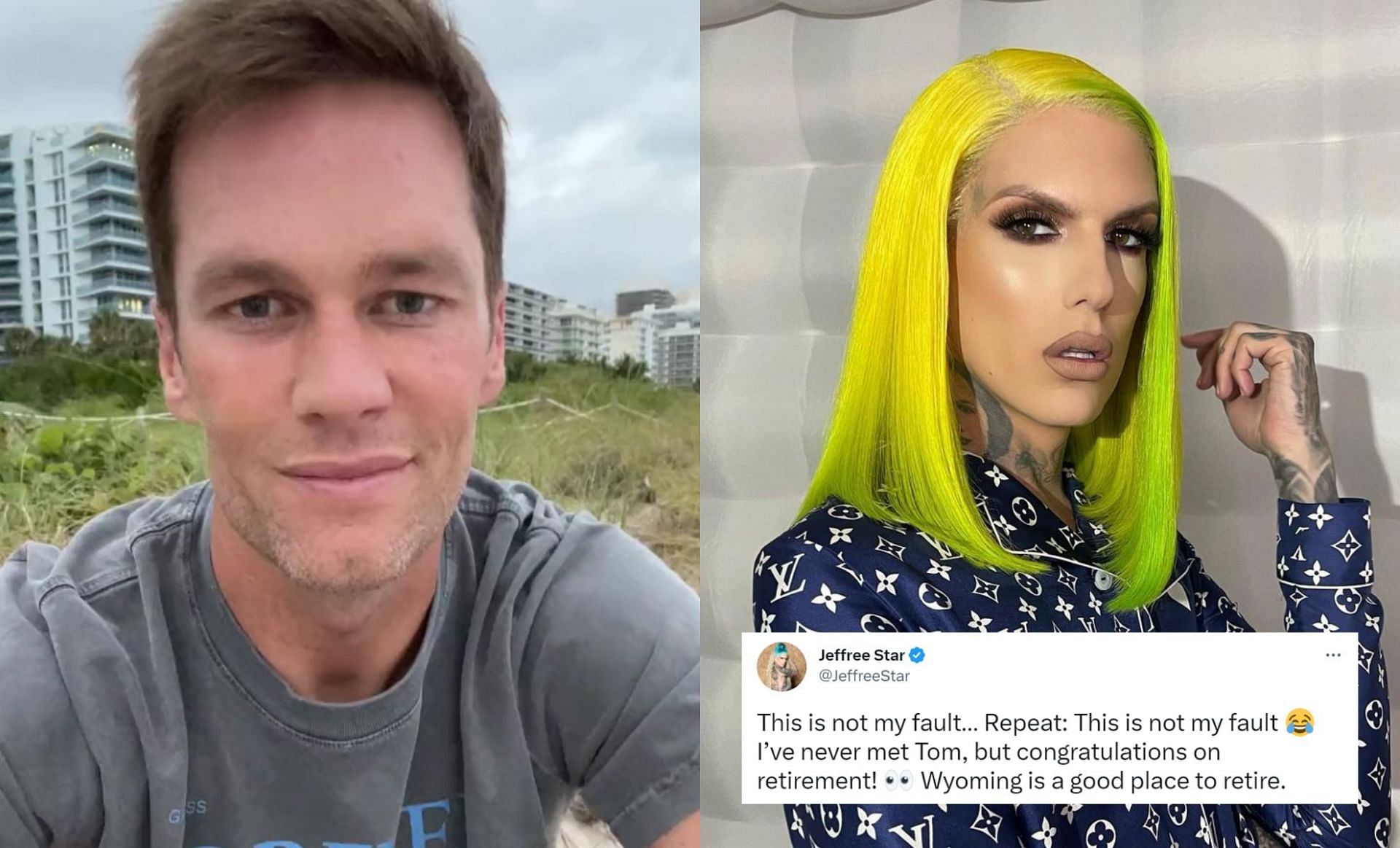 Jeffree Star chimes in on Tom Brady&rsquo;s retirement
