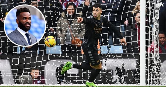 "He’s like, ‘You know what? Nah’” – Darren Bent laughs at what Aston Villa star did during Martinelli’s goal for Arsenal in 4-2 win