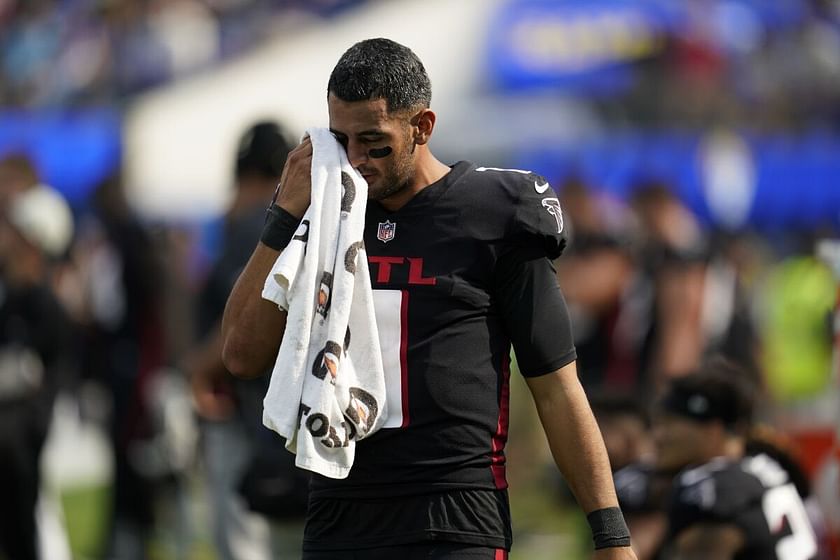 Falcons release quarterback Marcus Mariota