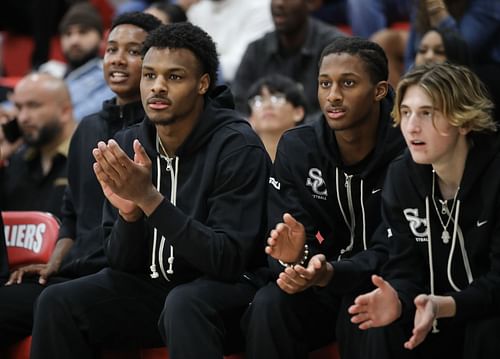 Bronny's height might be an issue (Image via Getty Images)