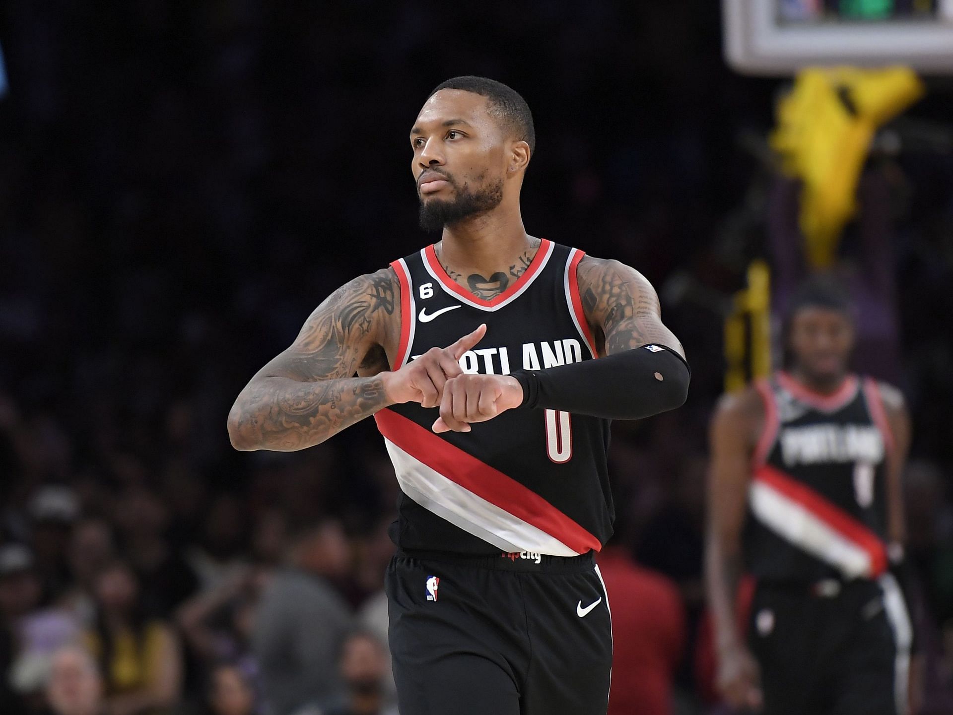 Damian Lillard of the Portland Trail Blazers