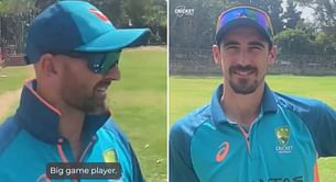 WATCH: “Go on Mrs Starc!” – Nathan Lyon teases Mitchell Starc ahead of Women’s T20 World Cup final 2023