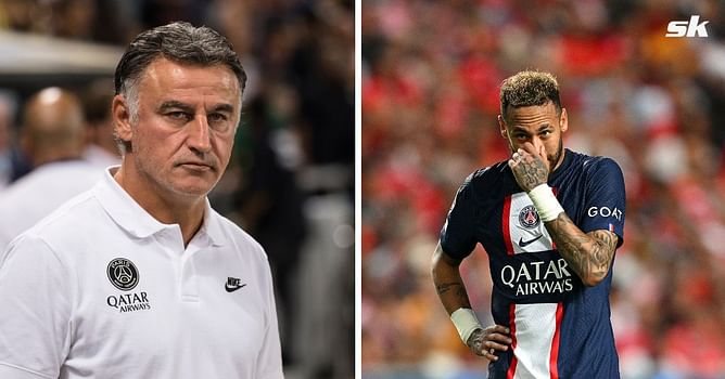 "He was shaken"- PSG boss Christophe Galtier explains why Neymar has been benched for recent games