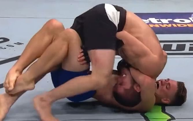 Throwback: Islam Makhachev almost got choked out once in his early UFC days