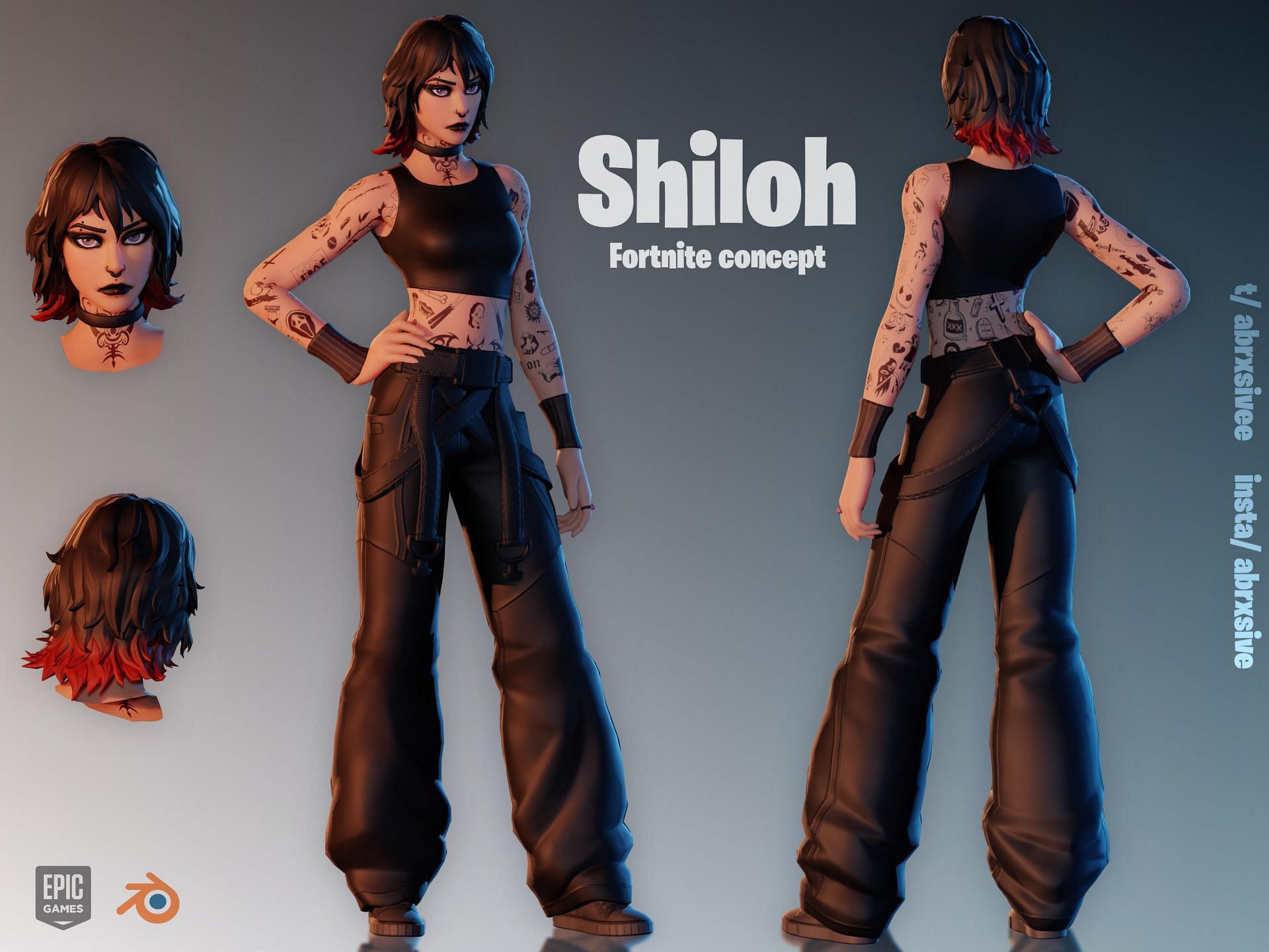 Shiloh is a fantastic concept skin (Image via Reddit/Abrxsive)