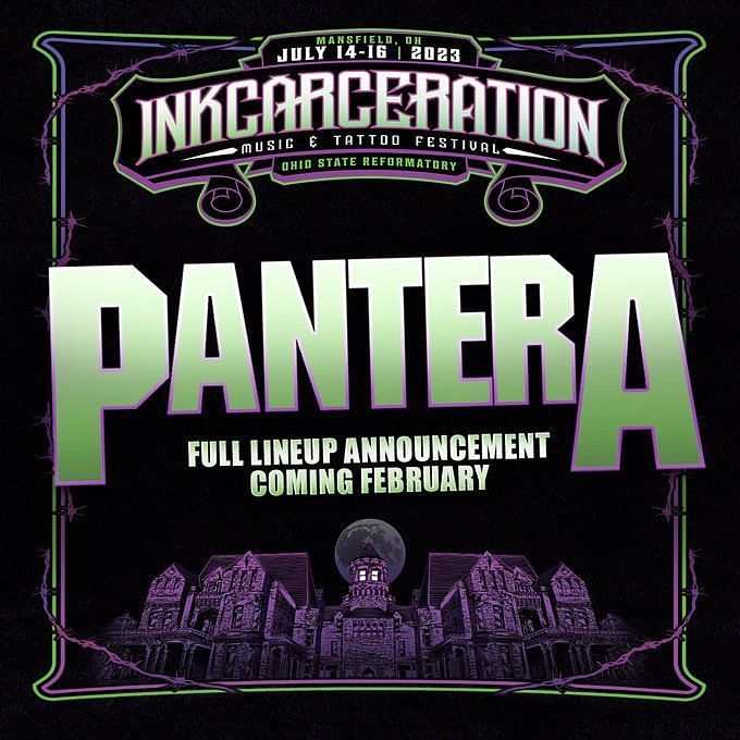 Inkcarceration Festival 2023 Lineup, tickets, where to buy, price, and