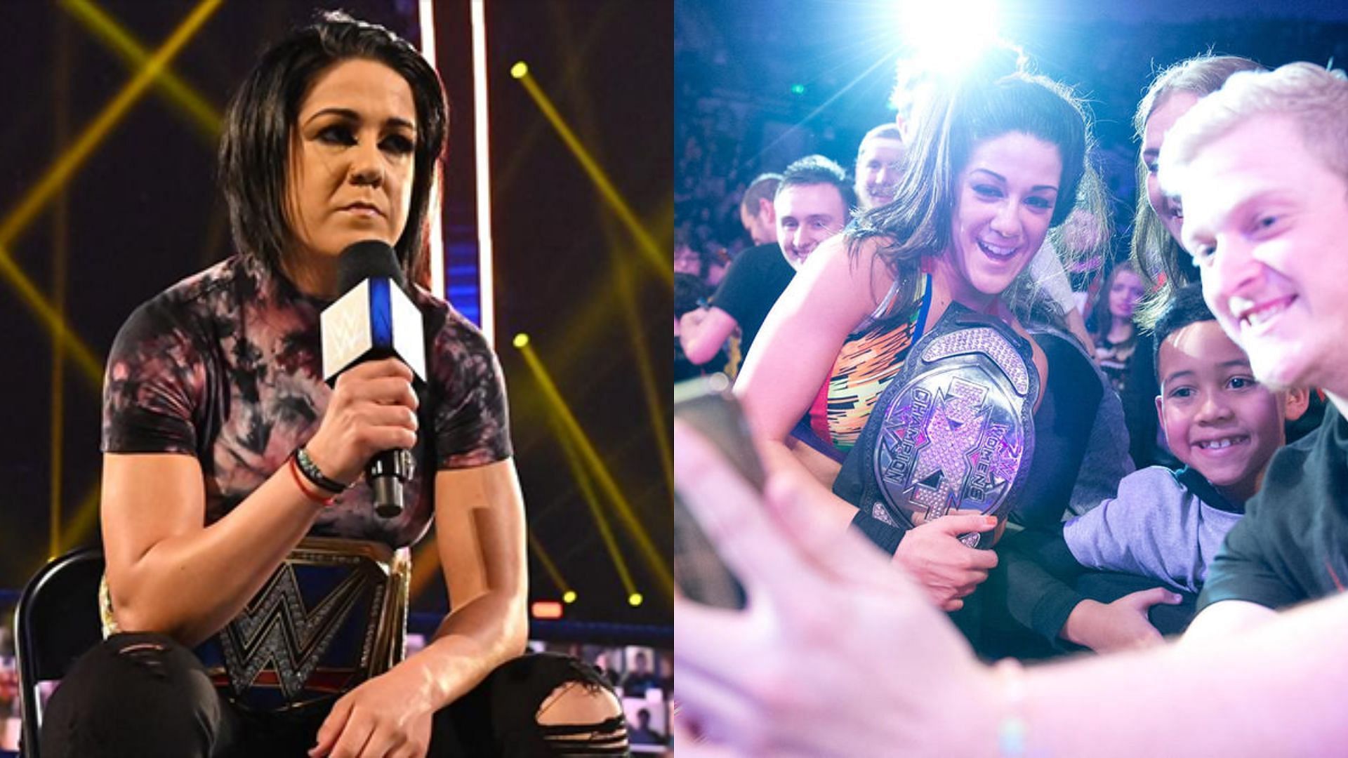 Bayley during the pandemic as SmackDown Women