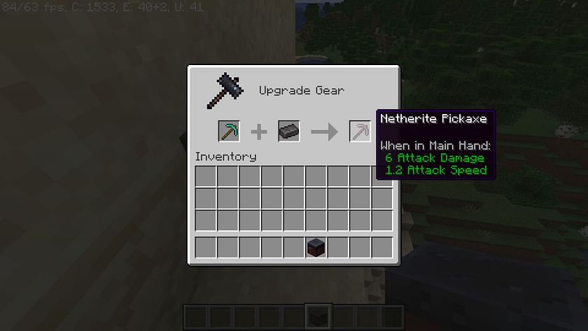 How to make netherite pickaxe in Minecraft (2023)