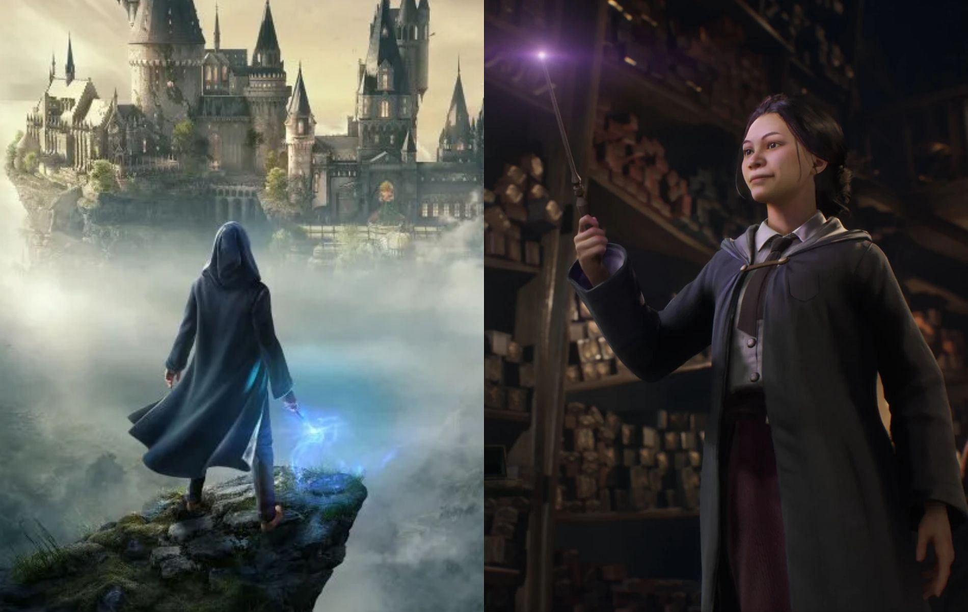 Players have full control over how their wand looks in Hogwarts Legacy (Images via Warner Bros Interactive Entertainment)